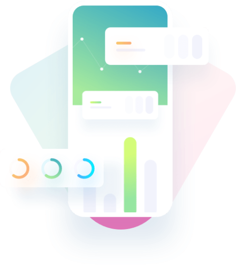 Illustration von Feedback- und Monitoring-Ansichten in UCAN TRUST